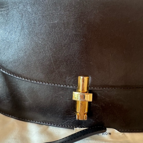 The Row Sofia Crossbody bag Dark Brown - Picture 9 of 16